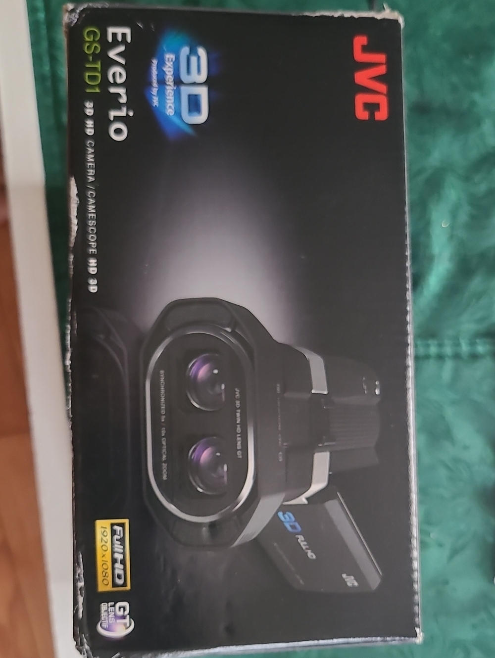 JVC Everio Dual-Lens On-Dash 3D HD Camera - Black
